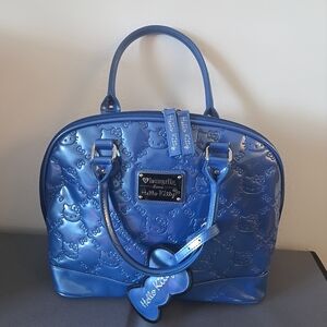 Loungefly Blue Hello Kitty Satchel